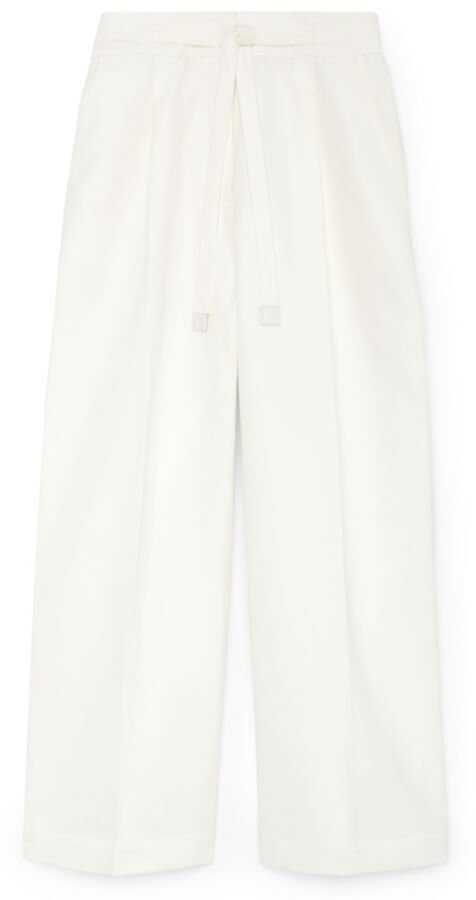 G. Label Henry Pleat Front Cropped Pant goop, $495