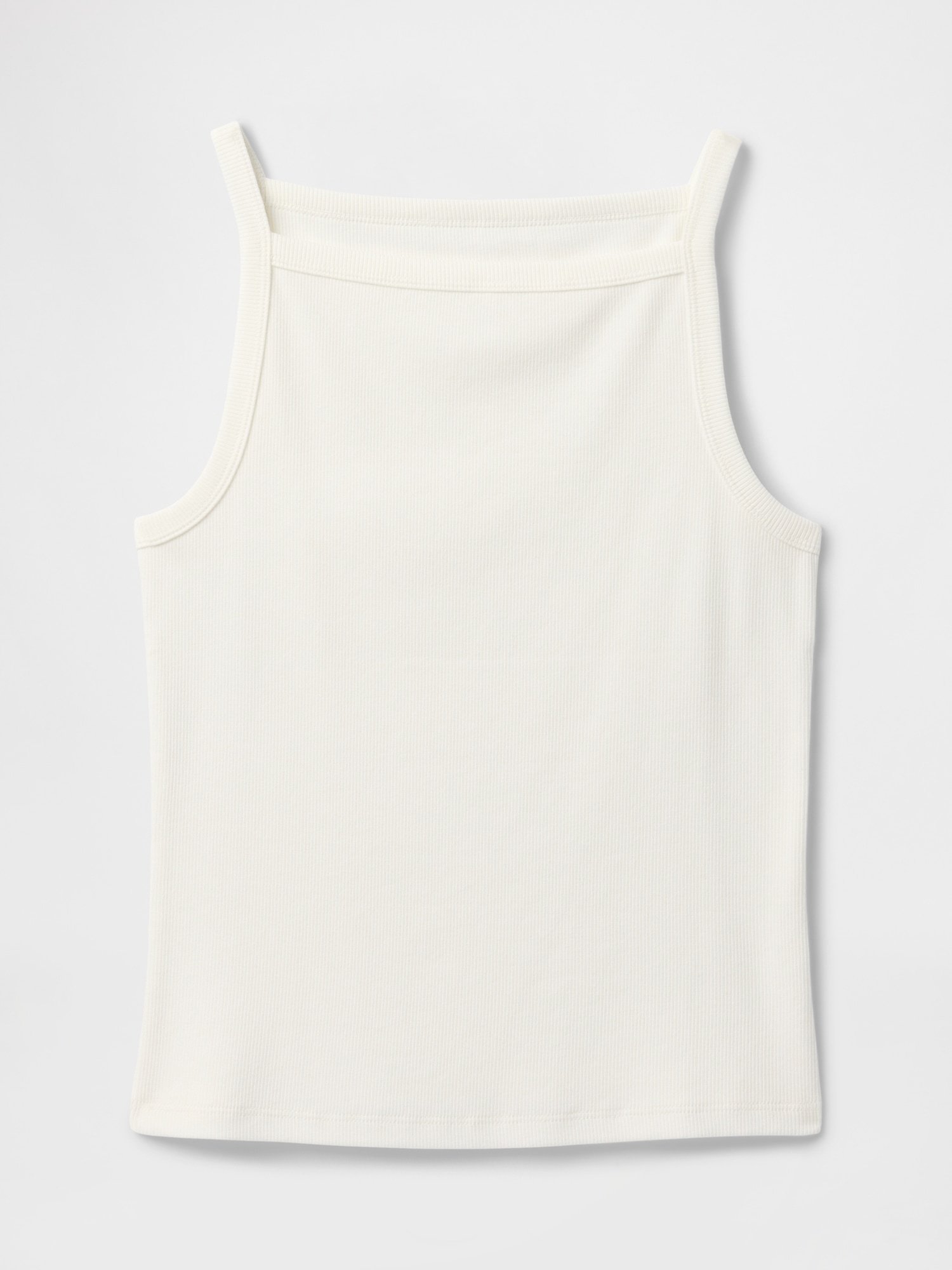 Modern Apron-Neck Tank Top