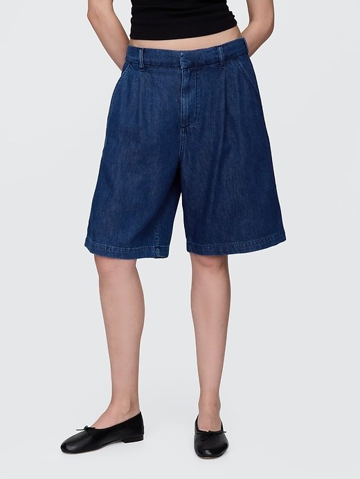 365 High Rise Ultrasoft Longline Trouser Shorts