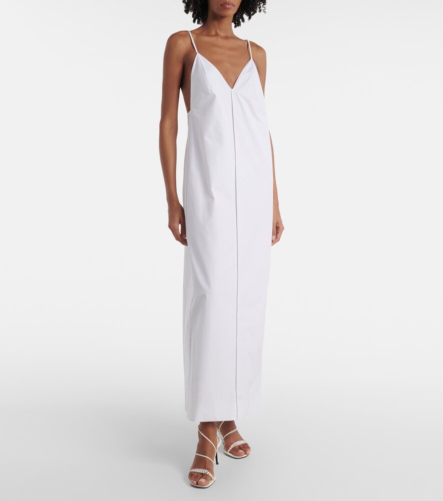 Tulula Silk Poplin Slip Dress