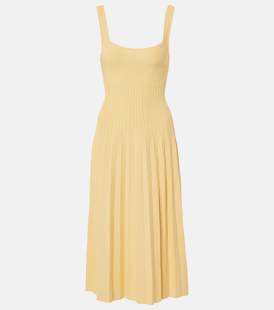 Ellison Pleated Midi Dress