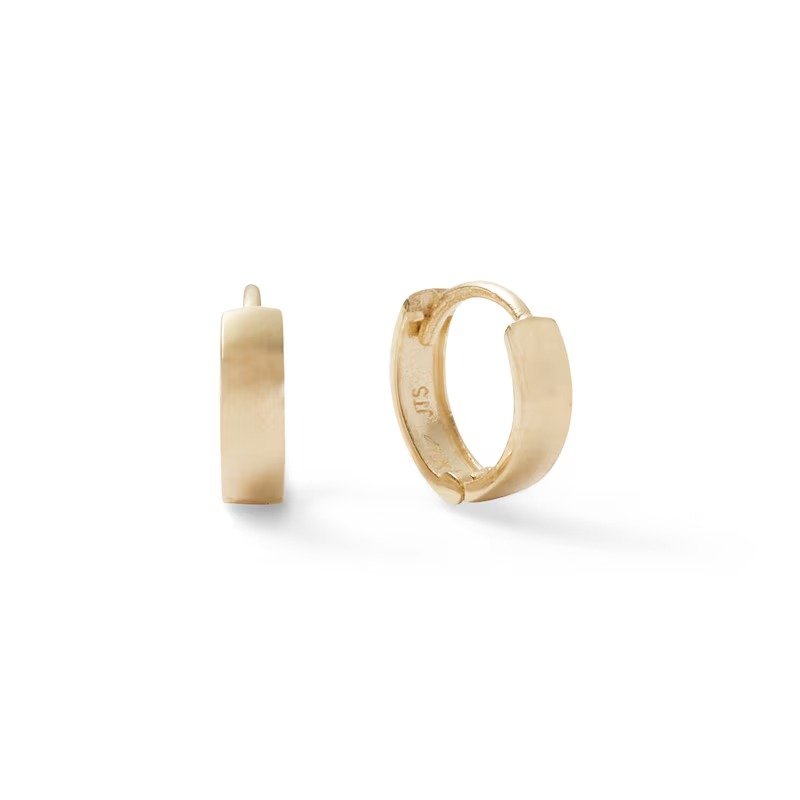 Banter by Piercing Pagoda, 10K Solid Gold Huggie Hoops