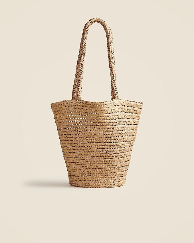 Malta Handwoven Straw Tote