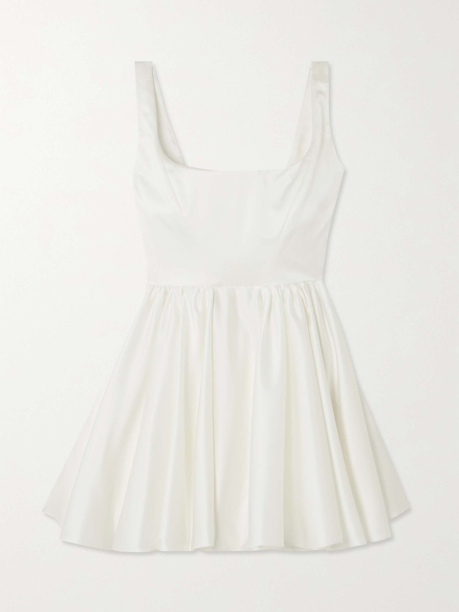 Molly Duchesse-Satin Mini Dress