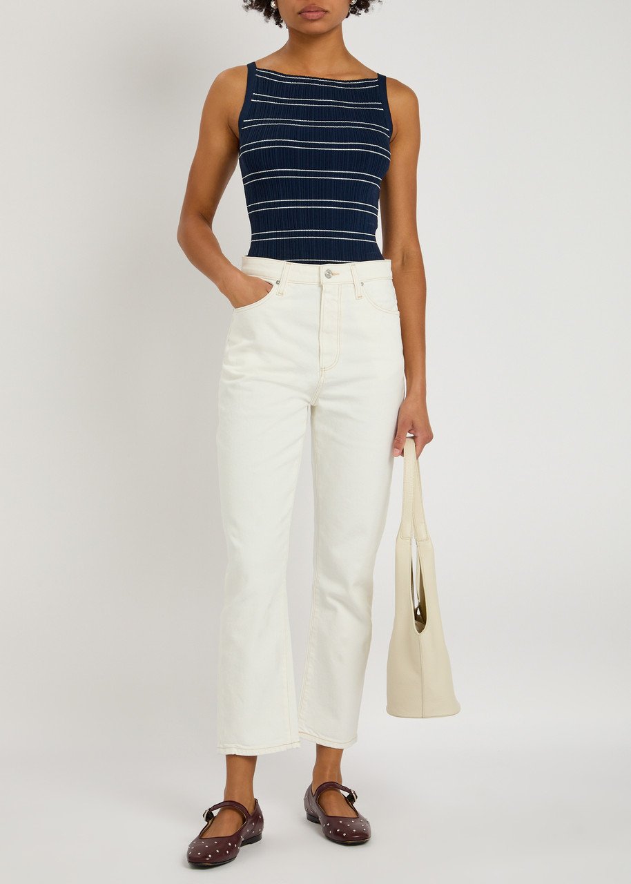 Billy Crop Straight-Leg Jeans