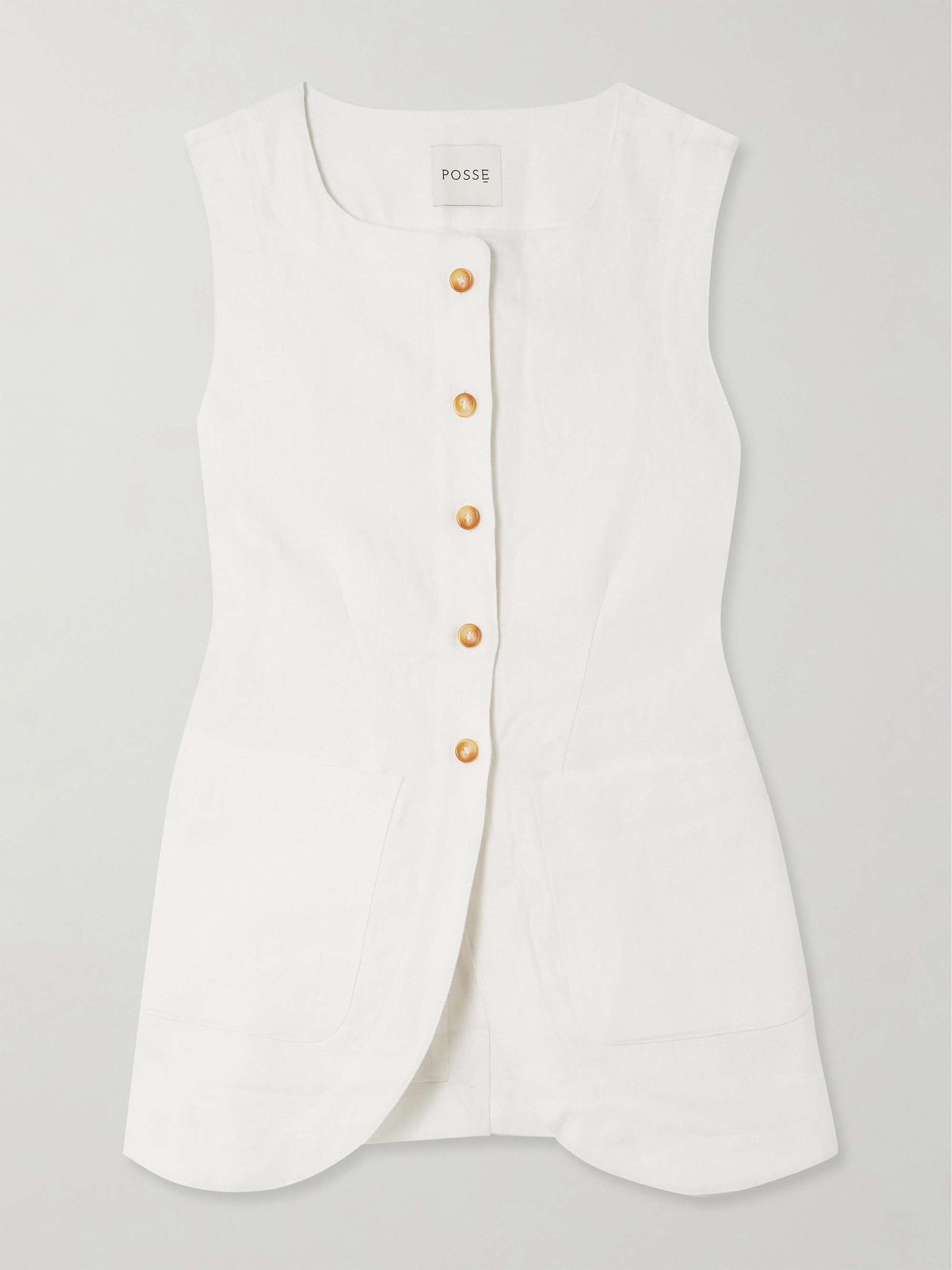 Emma Linen Vest