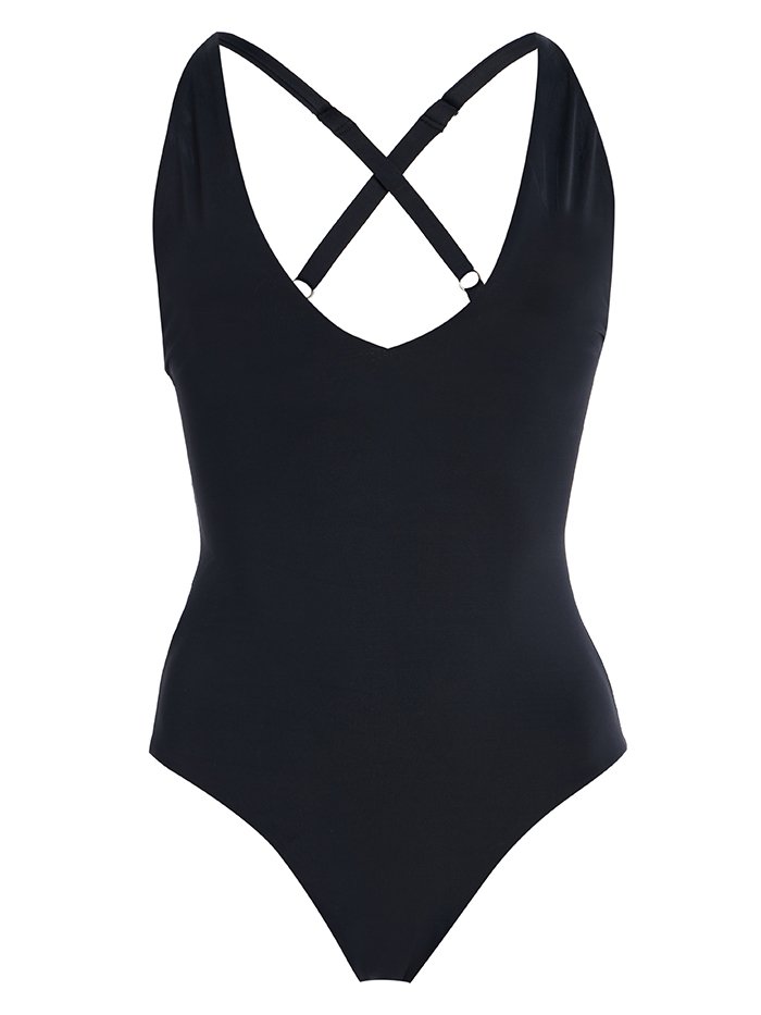 Anemos, Plunging One-Piece Swimsuit