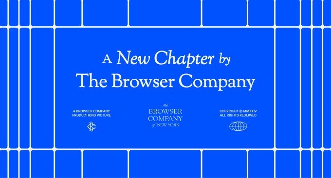 The Browser Company splash screen