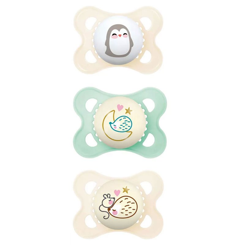 baby pacifier set of three from MAM
