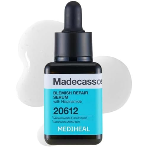 Mediheal Madecassoside Repair Serum 1.35 Fl.oz - Blemish Care, Fades Pigmentation and Freckles & Skin Soothing & Hydration - With Centella Asiatica, Niacinamide