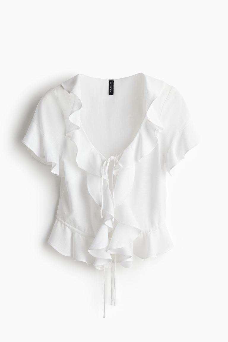 Flounced Blouse