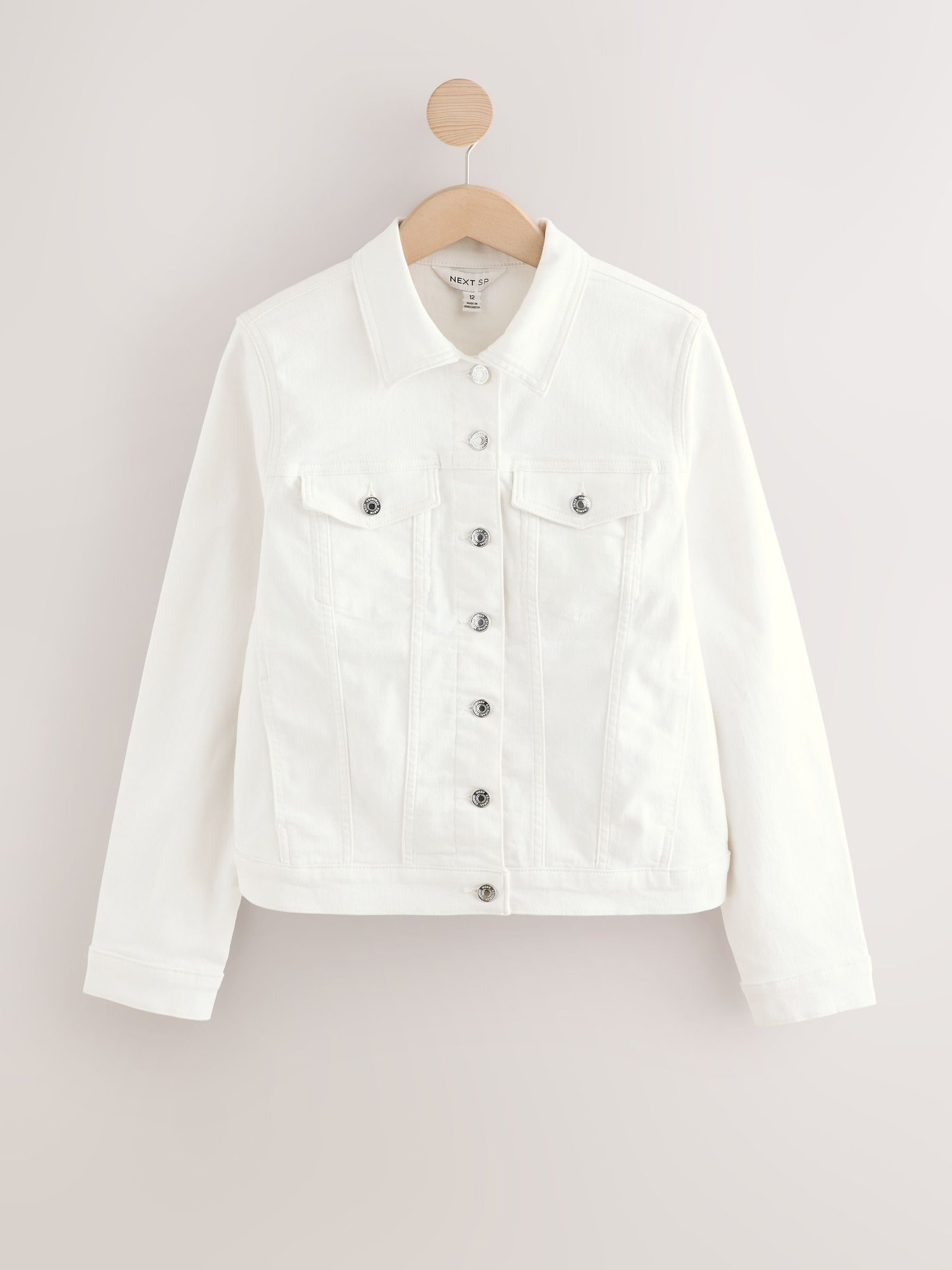 White Denim Jacket