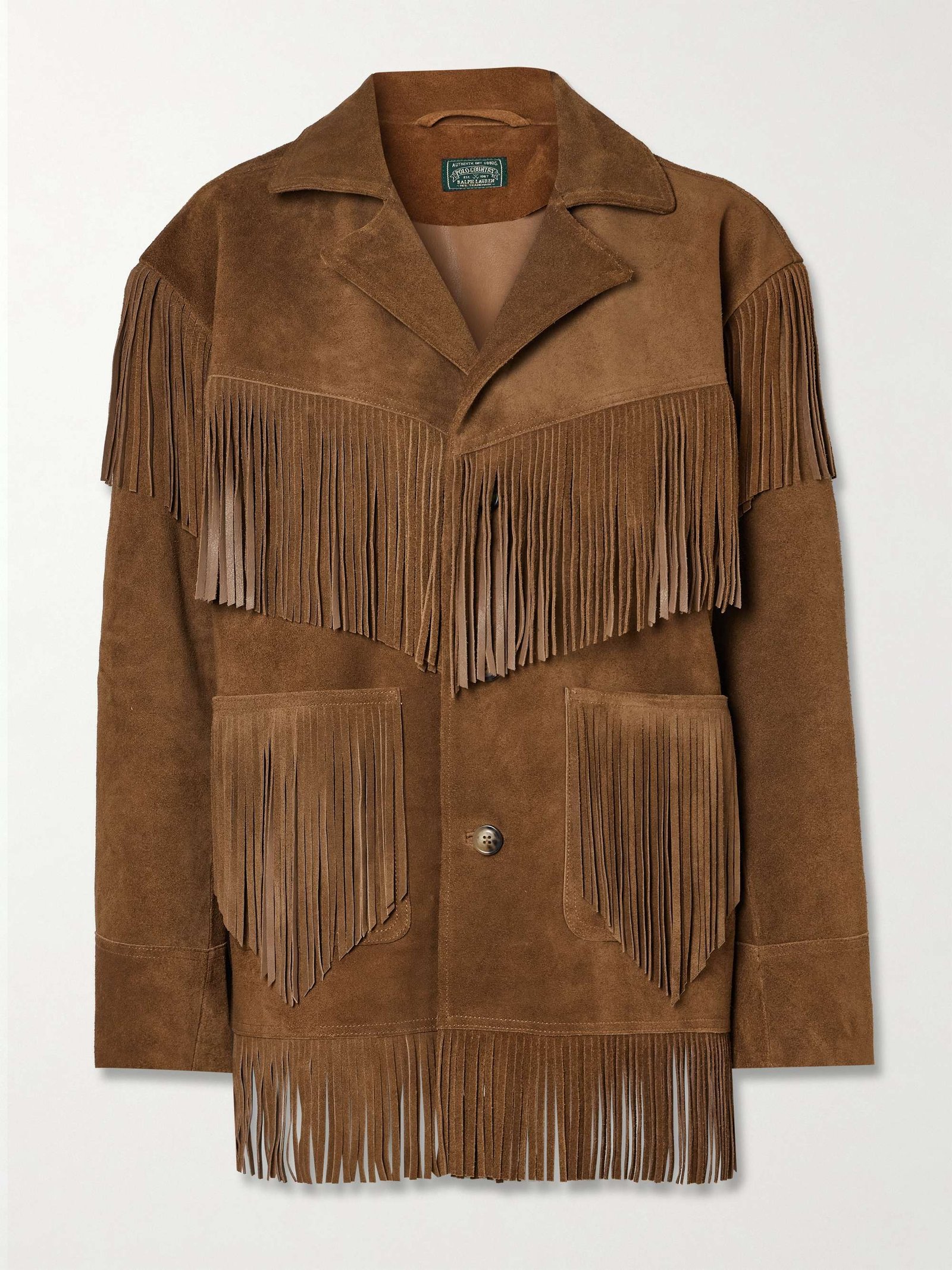 Fringed Suede Jacket