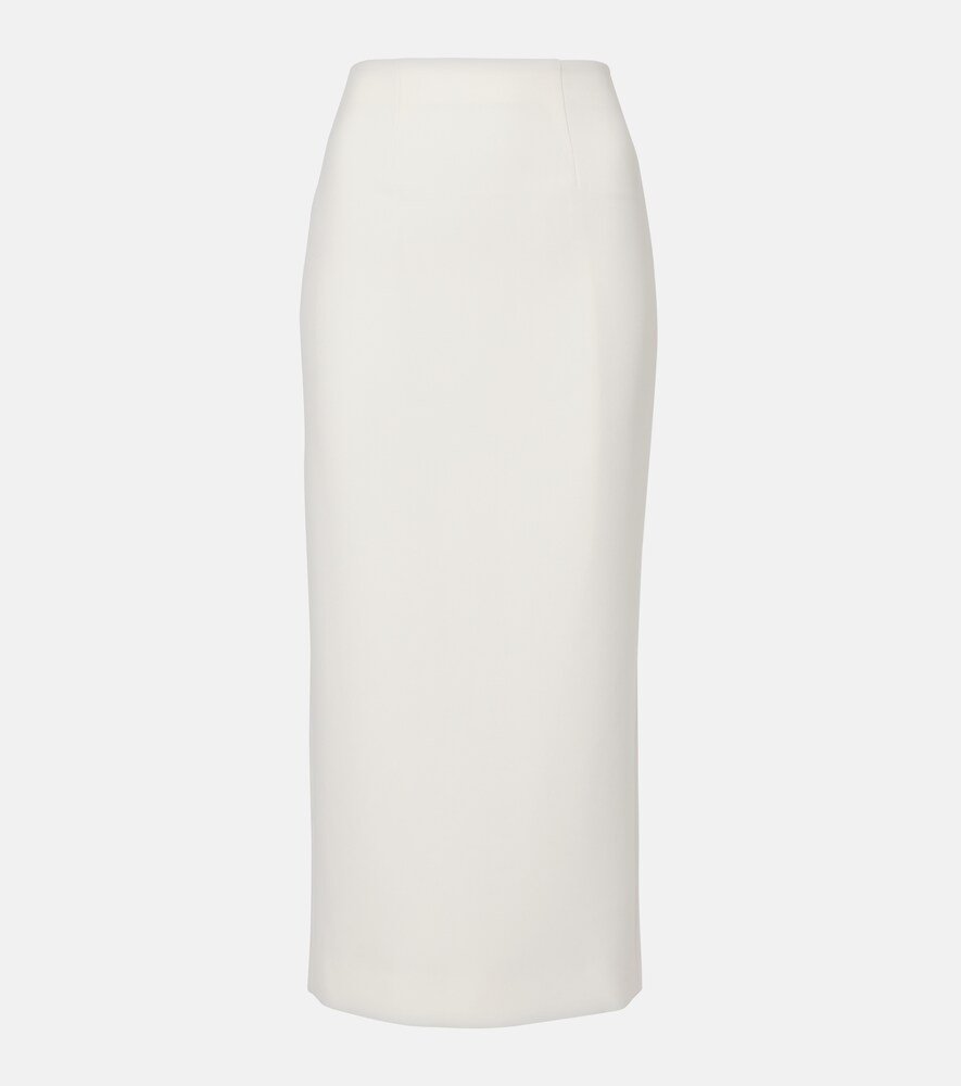 Crêpe Pencil Skirt