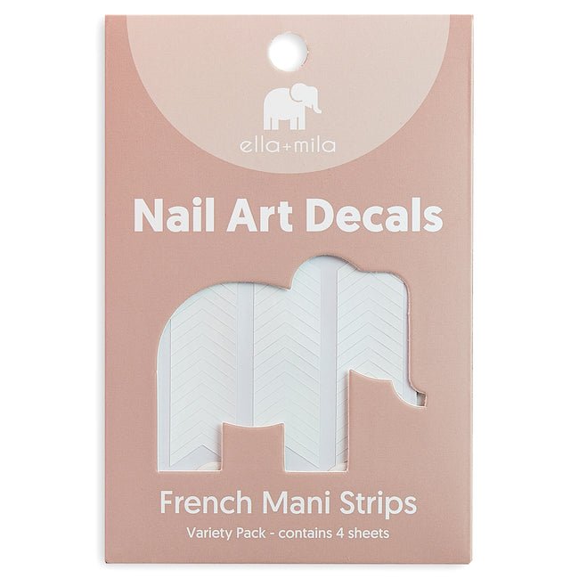 Ella+mila - Nail Art Decal - French Mani Strips