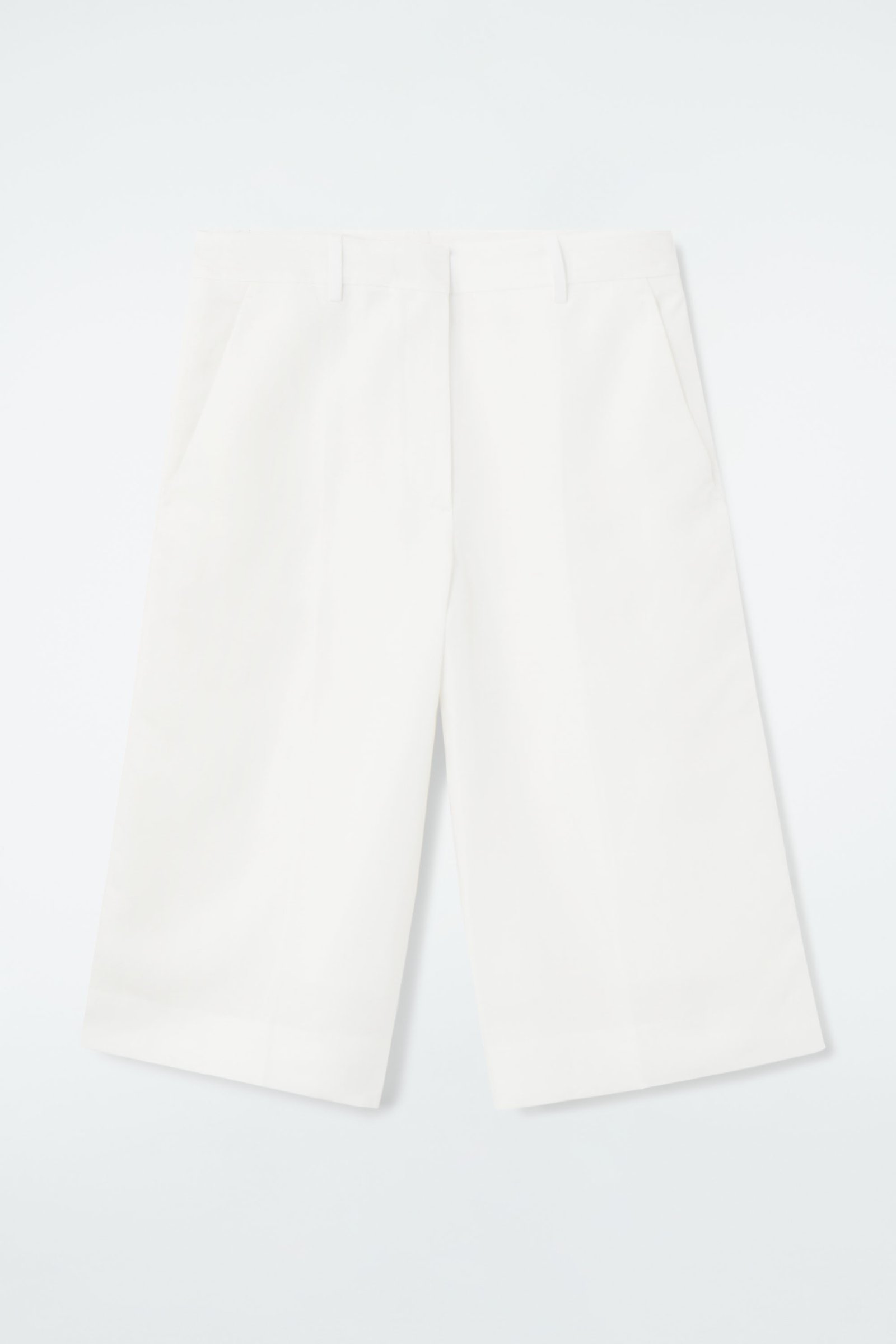 Tailored Knee-Length Shorts