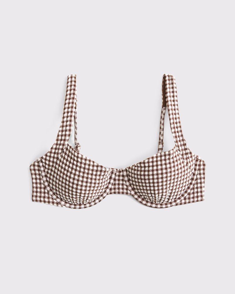 Wide Strap Underwire Bikini Top
