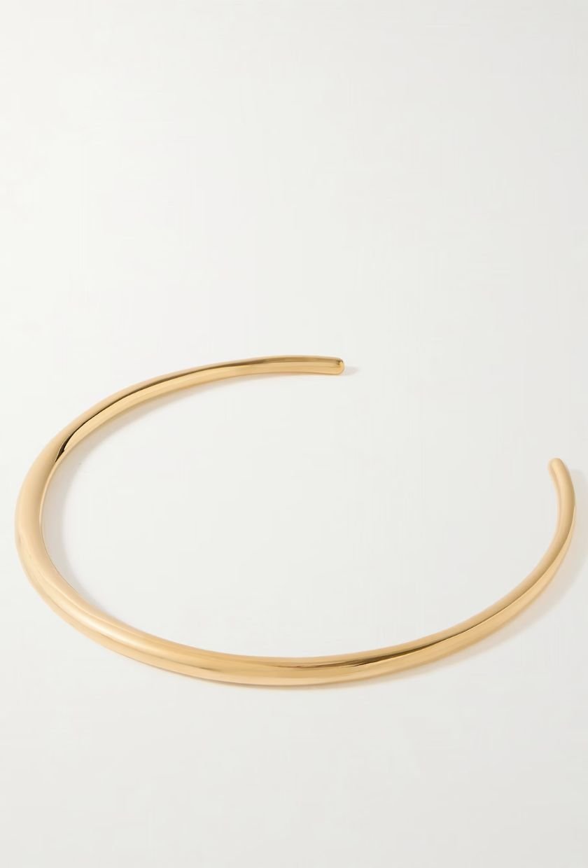 LIÉ STUDIO, The Elisa Gold-Plated Choker