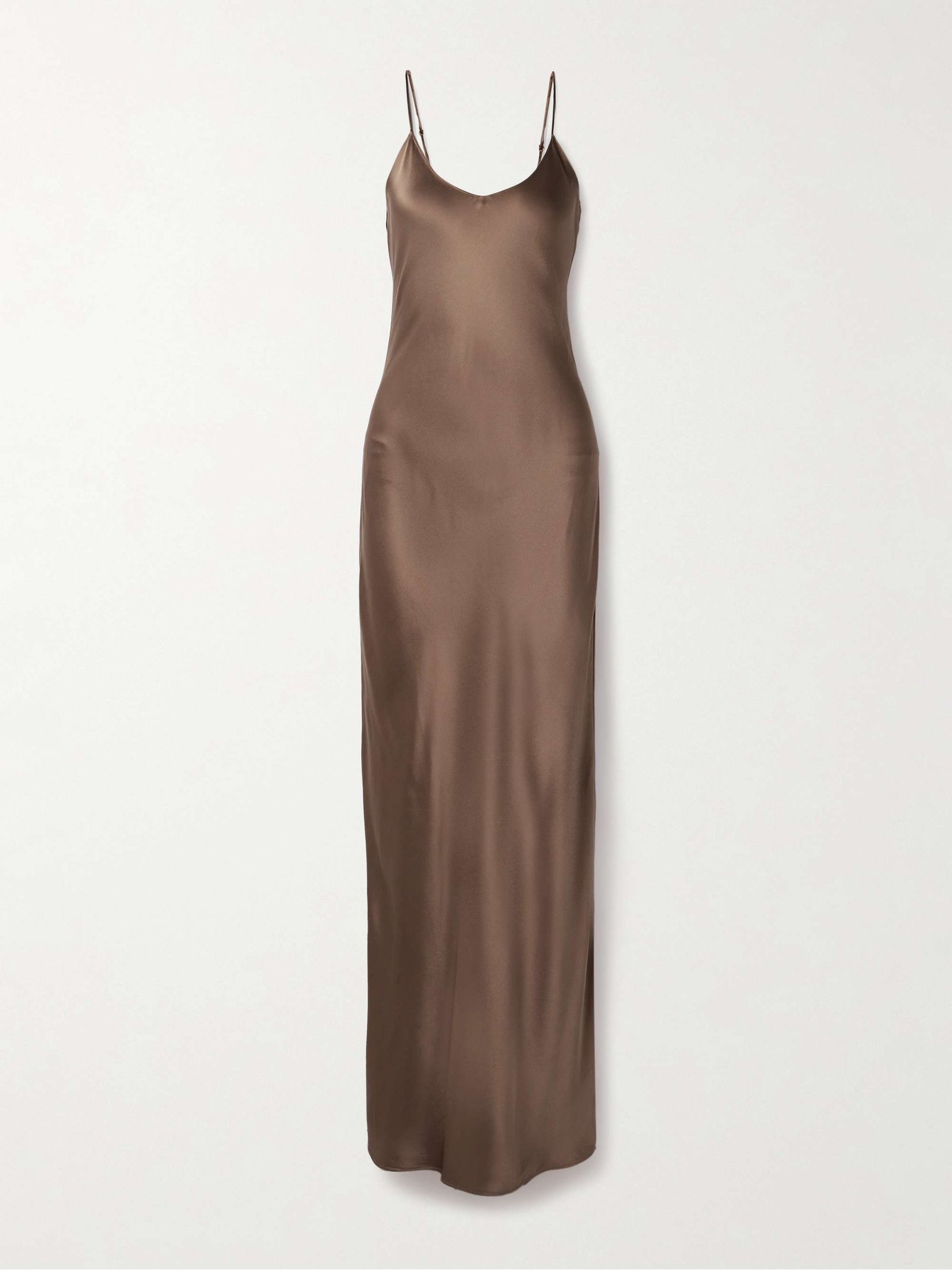Cami Silk-Satin Gown