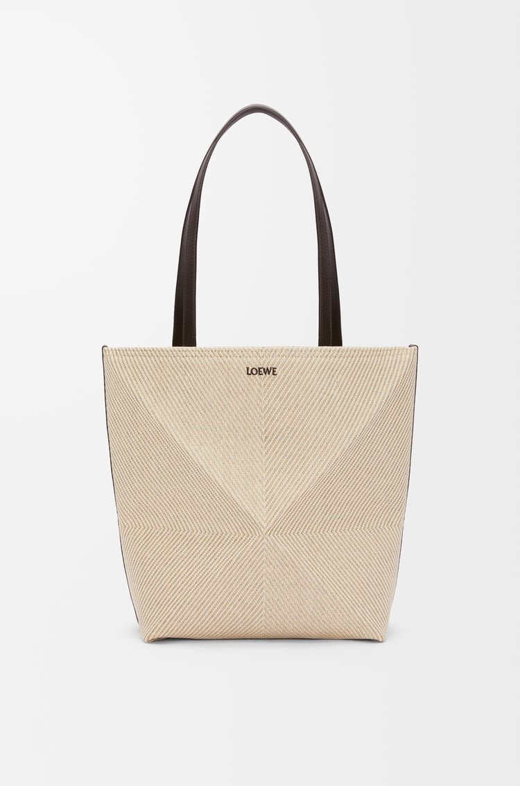 Loewe, Puzzle Fold Tote in Cotton Jacquard
