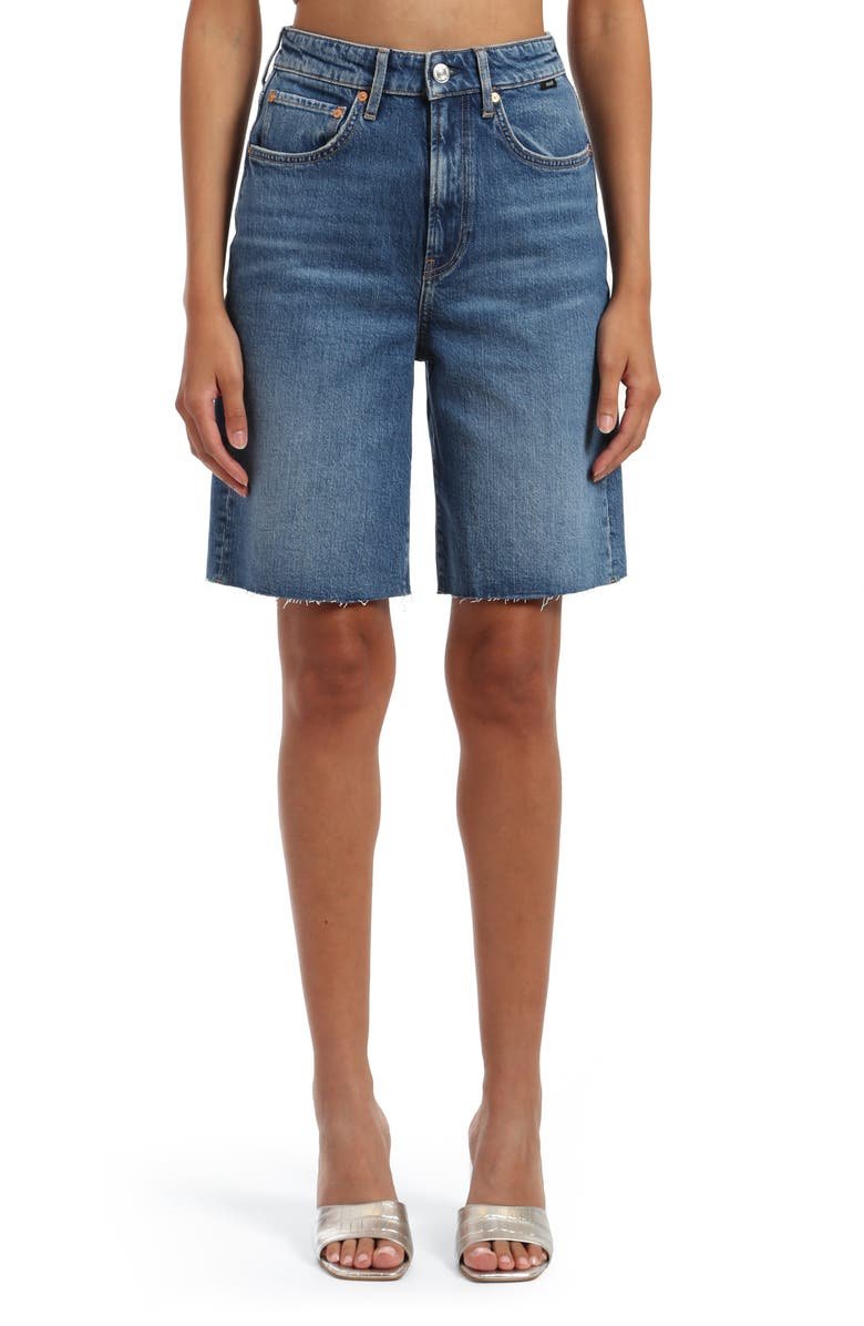 Selina Cutoff Bermuda Denim Shorts
