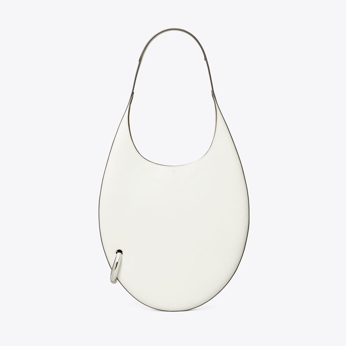 Pierced Handbag in White, Size Os