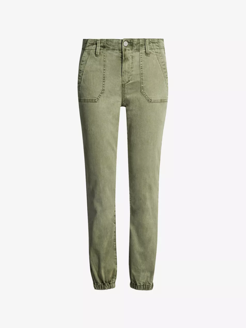 Mayslie High-Rise Woven Jogging Bottoms