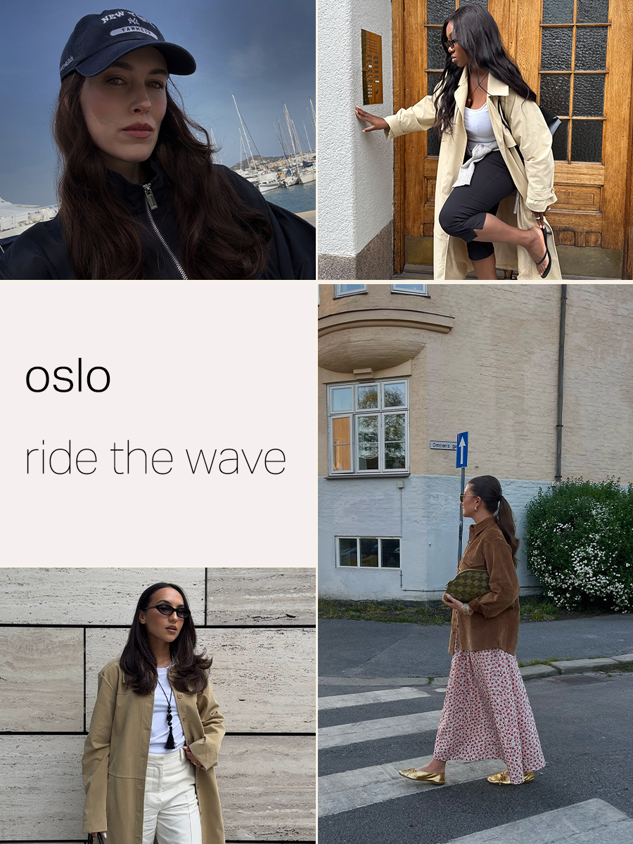 4 women from Oslo with wavy hairstyles