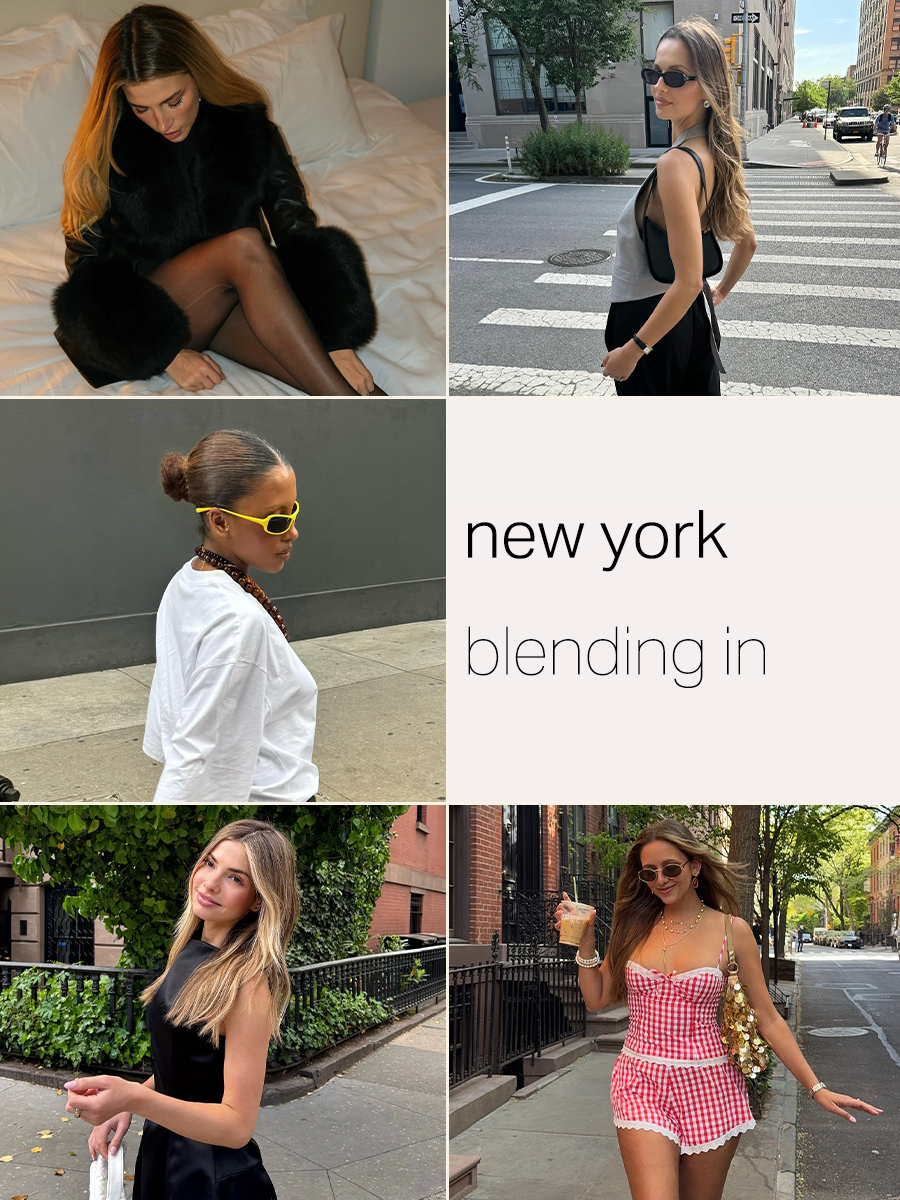 5 women in New York with balayage and root-smudged highlights