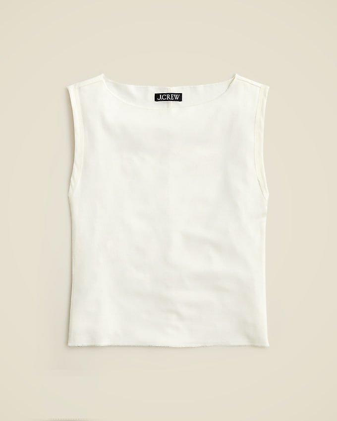 Refined Rib Shell Tank Top