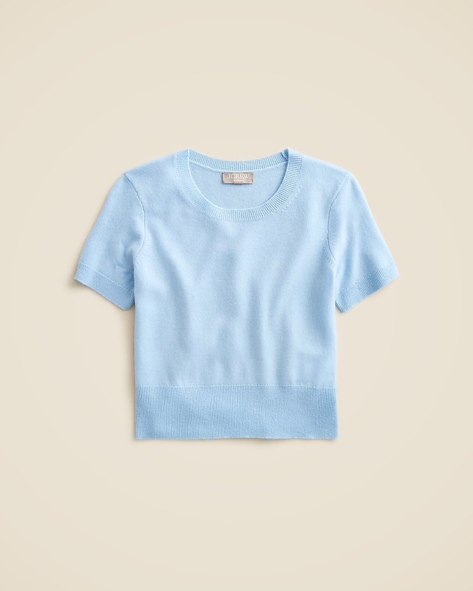 Cashmere Shrunken T-Shirt