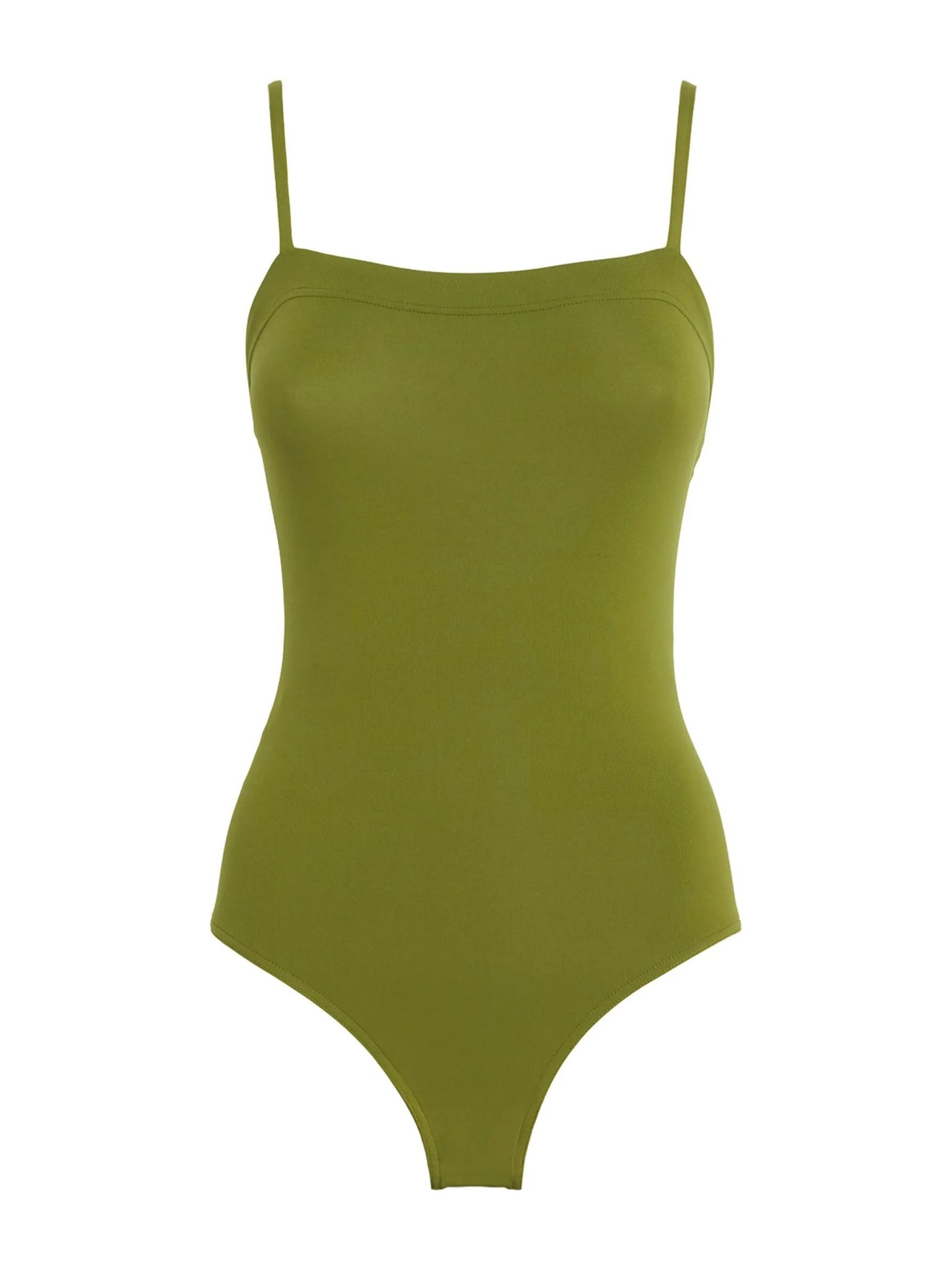Square-Neck Aquarelle Swimsuit