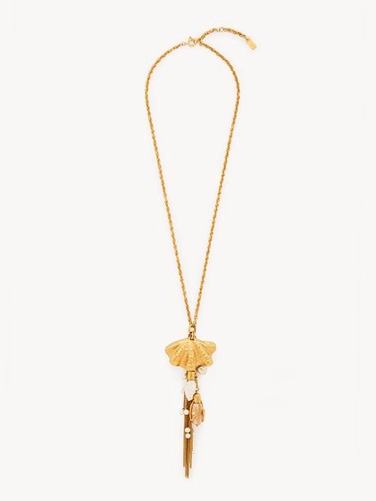 The Chloé Shells Pendant Necklace