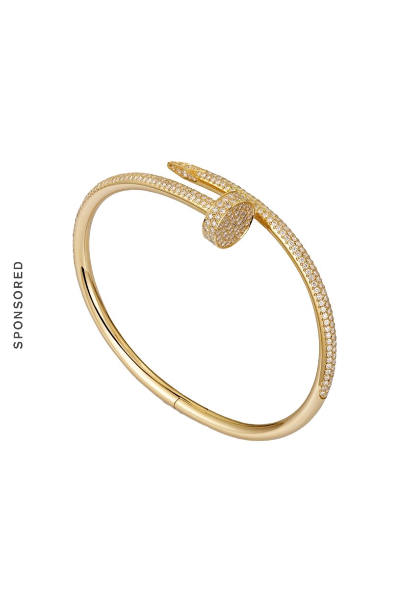 cartier, Juste Un Clou Bracelet, Classic Model, Diamonds