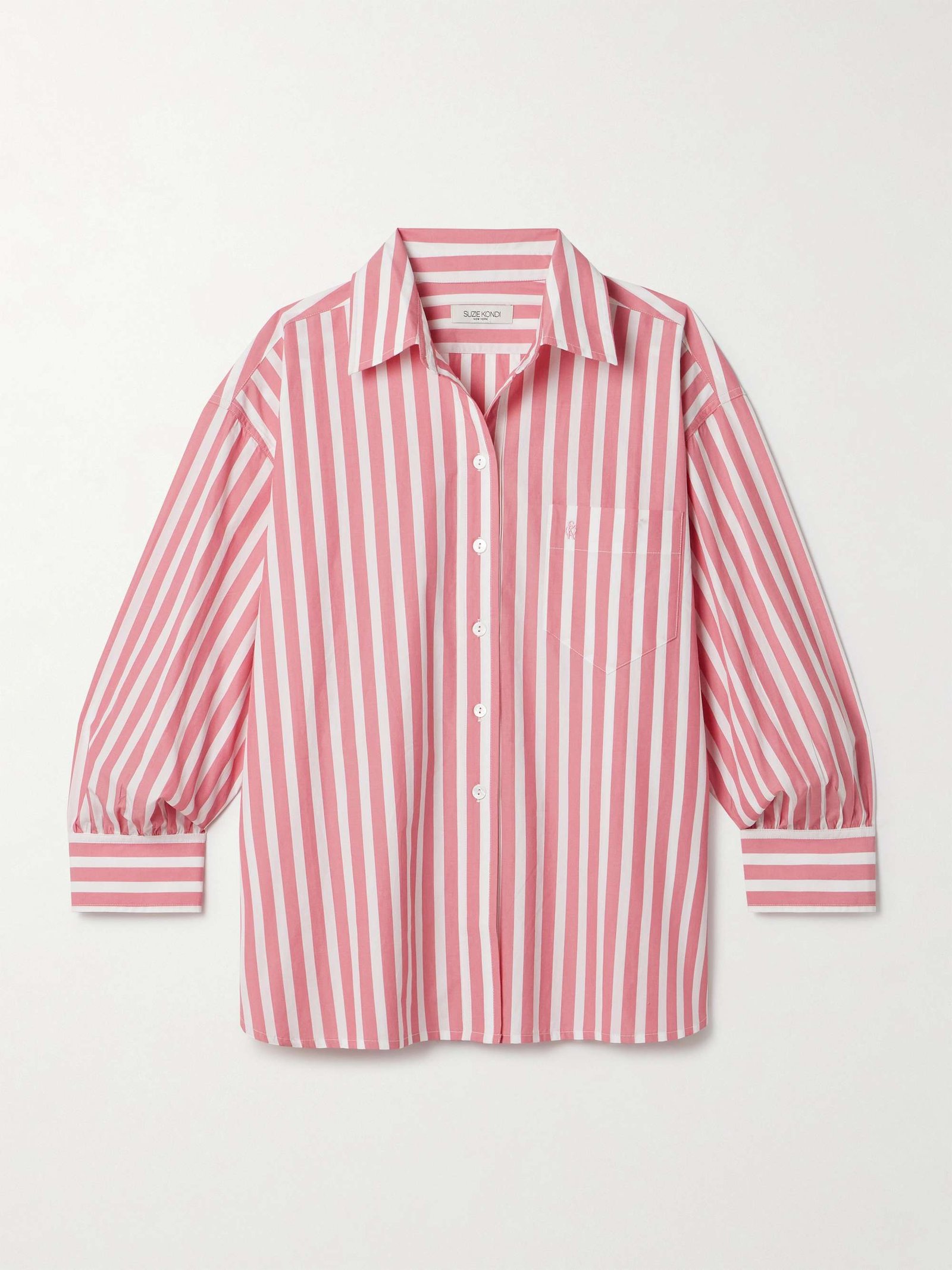 Kappa Striped Cotton-Poplin Shirt
