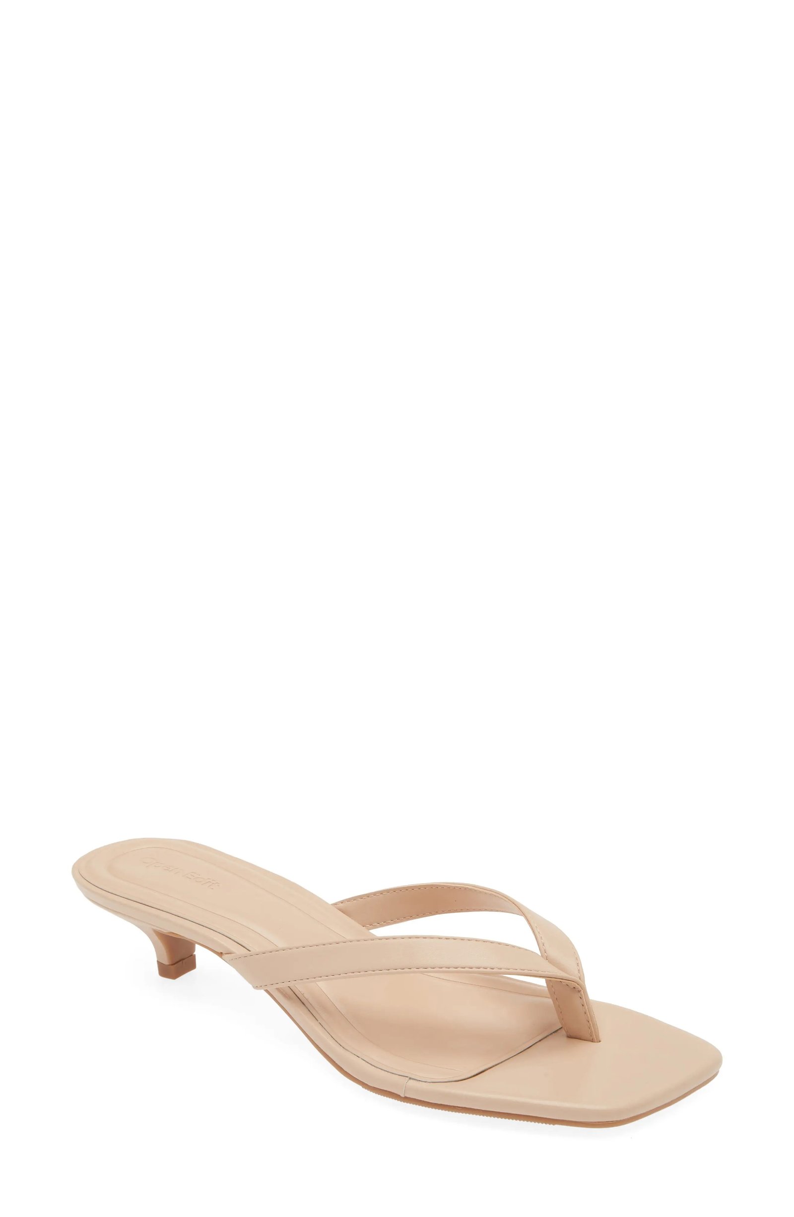 Tori Kitten Heel Sandal