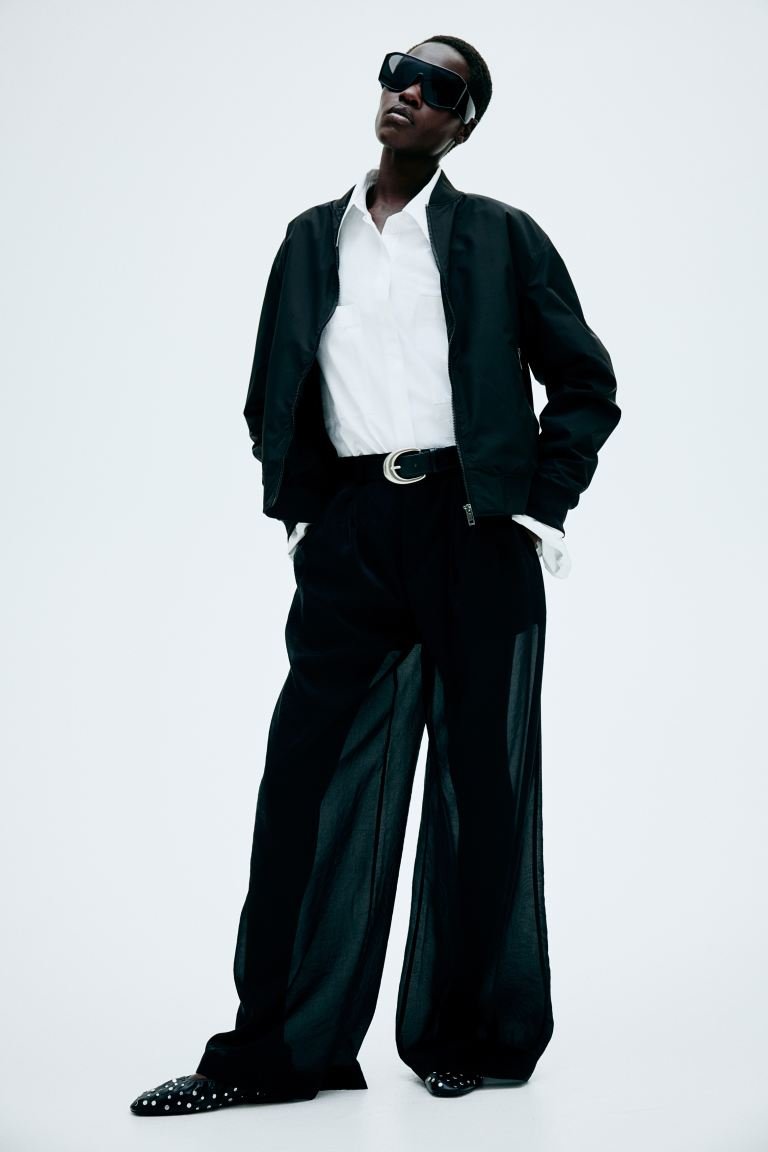 Pleat-Front Trousers