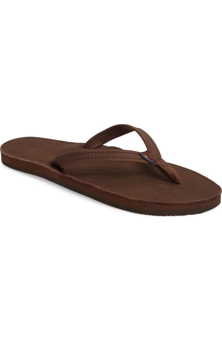 Rainbow Narrow Strap Sandal