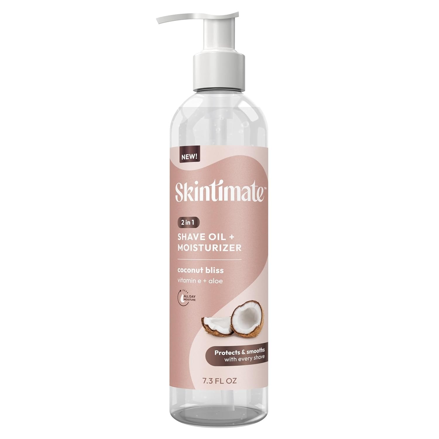 Skintimate, 2-in-1 Shave Oil & Moisturizer