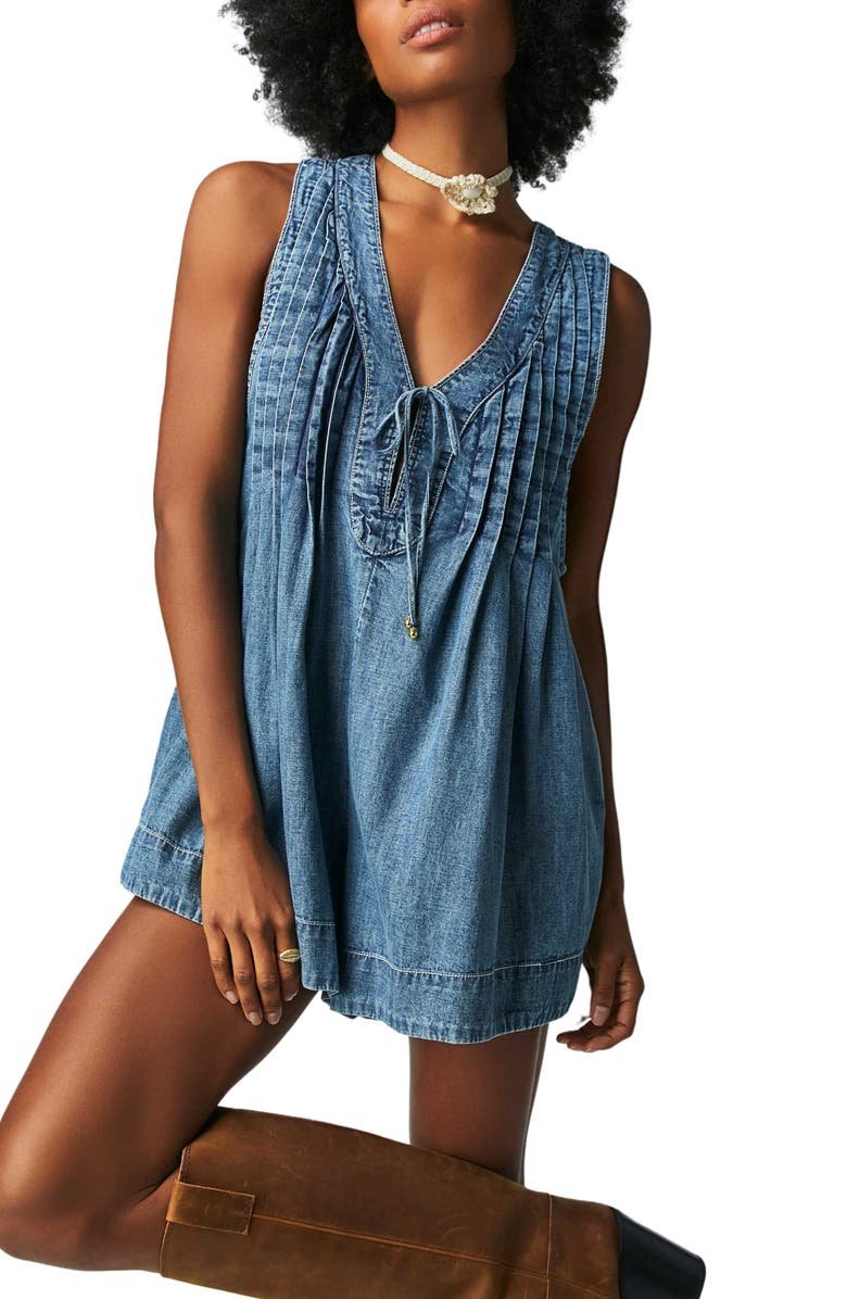 Webster Denim Romper