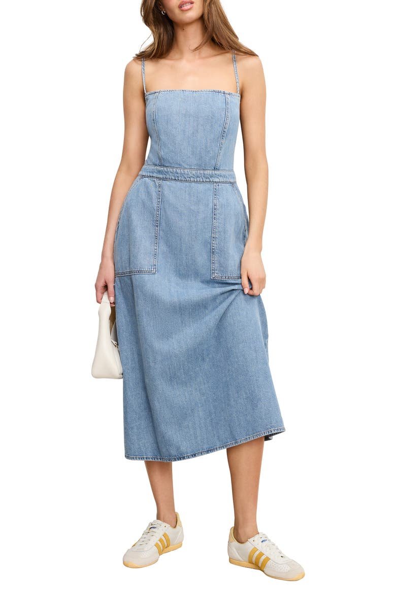 Lite Denim Midi Dress
