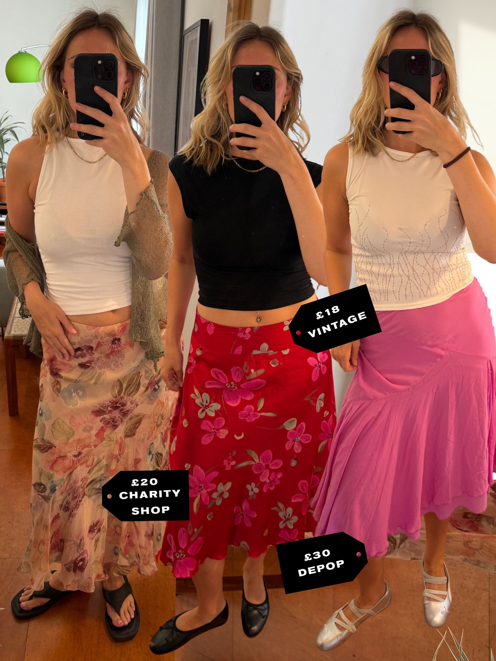 Annie wears silks skirts, Alexa Chung wears silk skirt on holiday