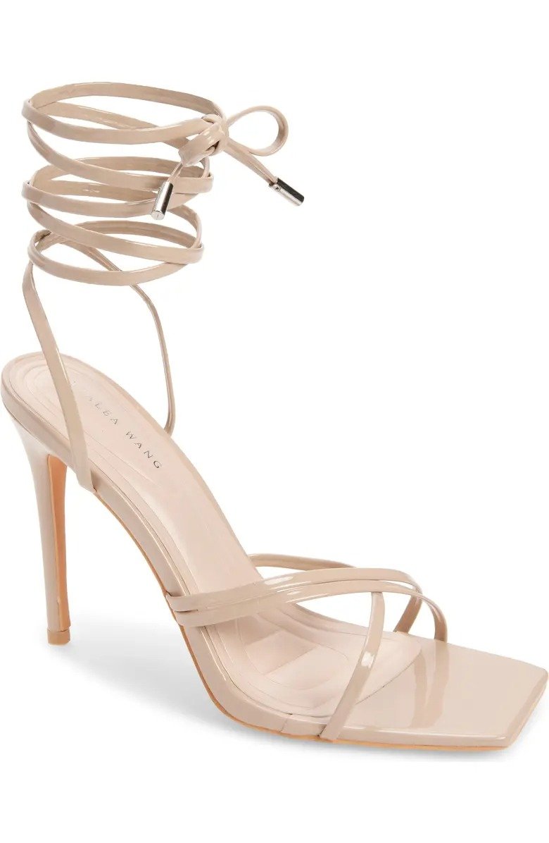 AZALEA WANG, Arica Ankle Wrap Sandal