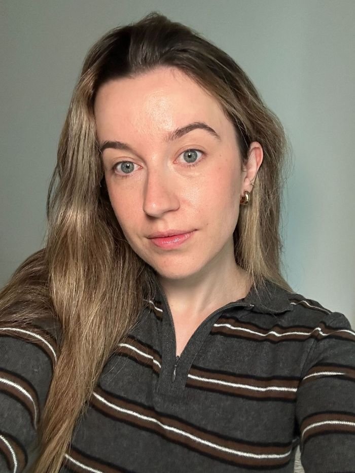 Junior beauty editor, Grace Lindsay, testing the best glowy sunscreens
