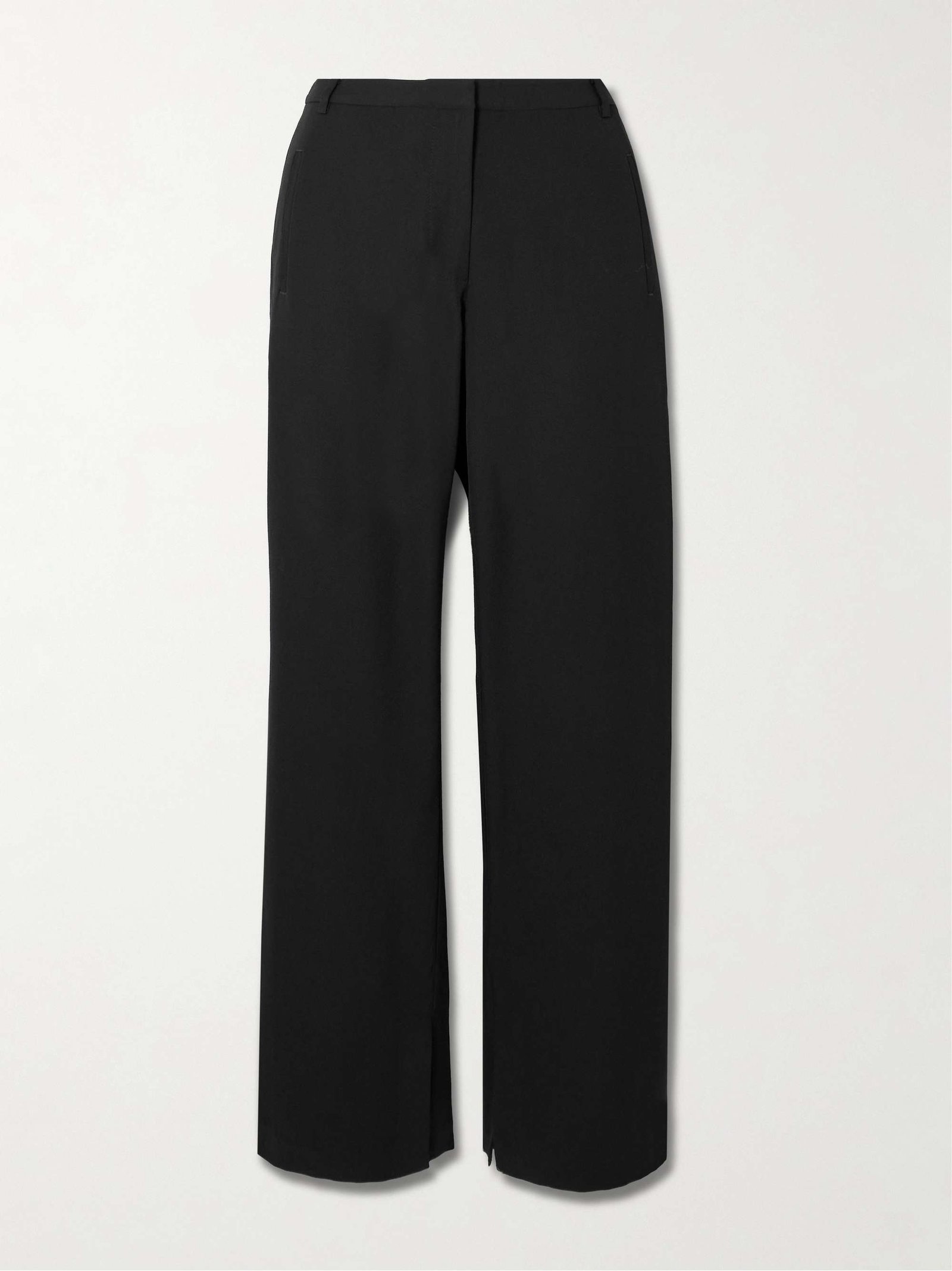 90s Split Crepe Flared Pants