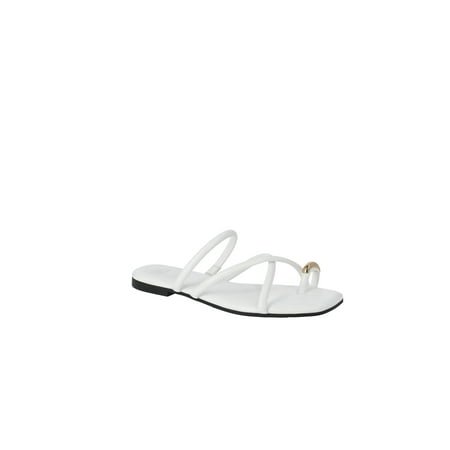 Time and Tru Women’s Strappy Toe Ring Sandals
