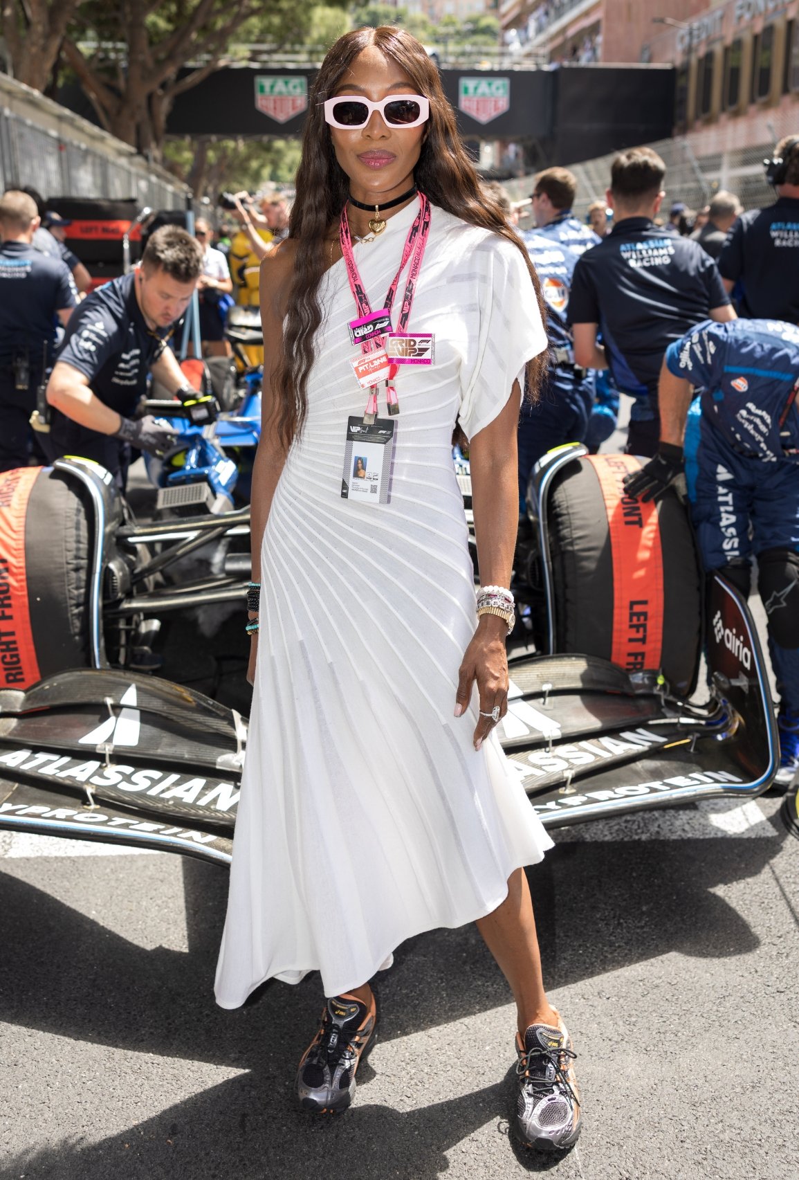 Naomi Campbell attends the F1 Grand Prix Of Monaco on May 25, 2025 in Monte-Carlo, Monaco. (Photo by Arnold Jerocki/FilmMagic)