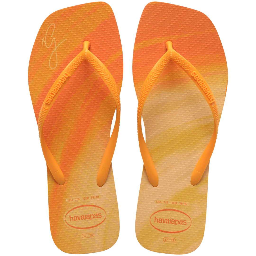 Havaianas, Gigi Hadid Slim Square Flip Flops