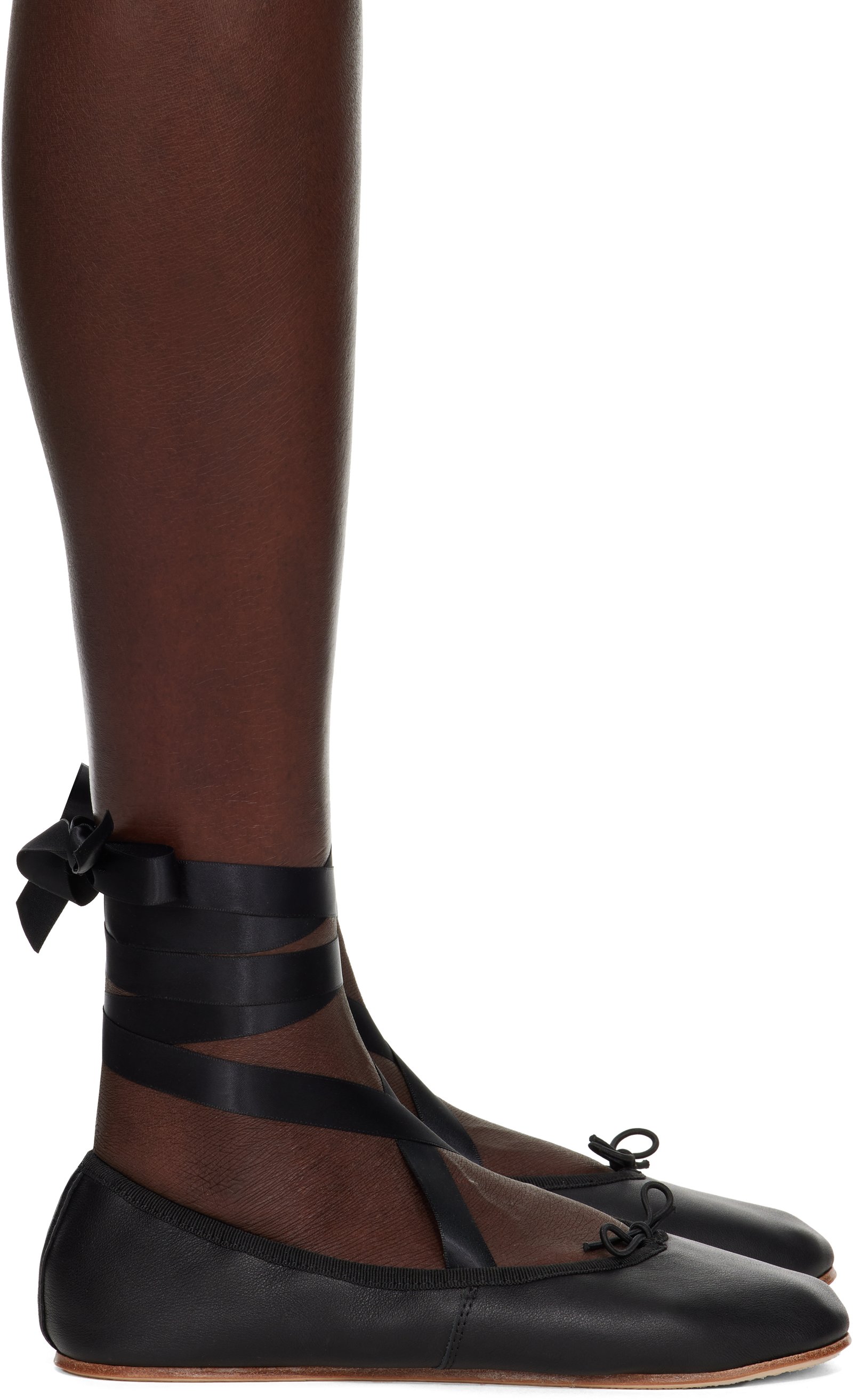 Black Sophia Ballerina Flats