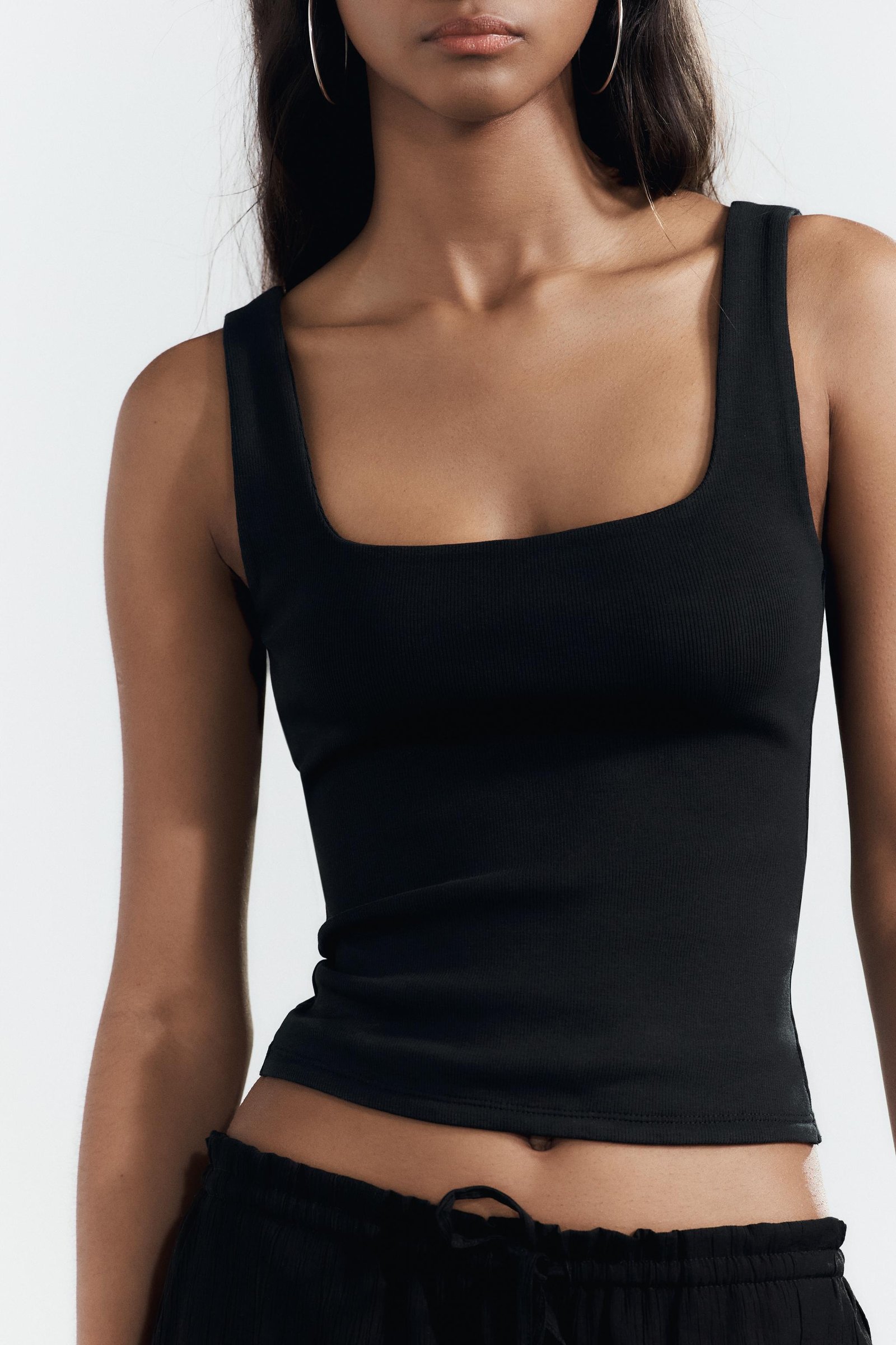 Wide Strap Tank Top